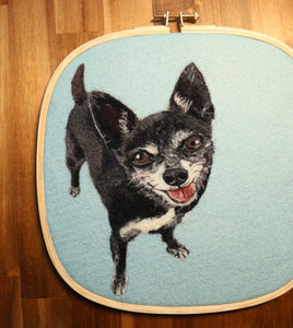 Custom Order Pet Portrait Mal