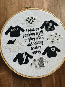 David's Sweaters Cross Stitch