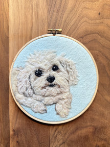 Custom Order Pet Portrait Mal