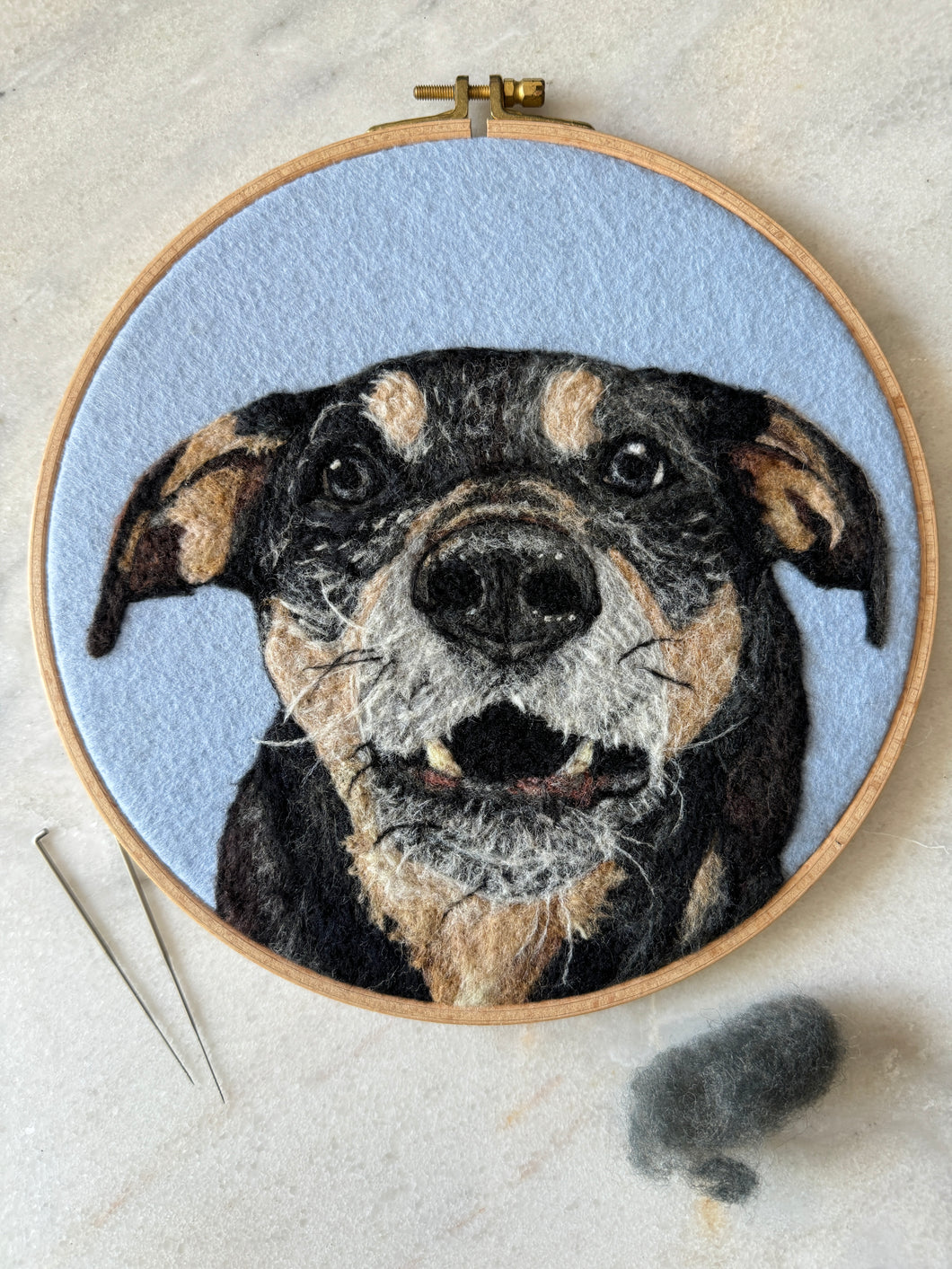 Custom Order Pet Portrait Mal